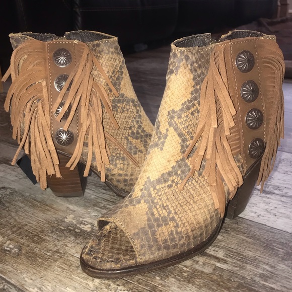 BNWT LIBERTY BLACK PYTHON BOOTIES! - Picture 2 of 6